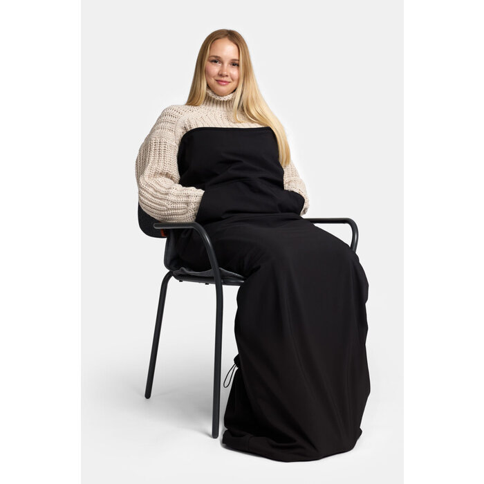 Blanket with footmuff - Black