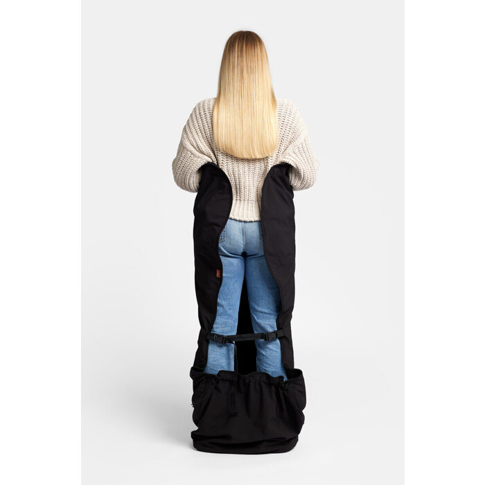 Blanket with footmuff - Black