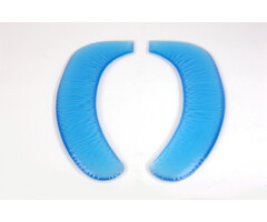 Gel cushion for toilet chairs