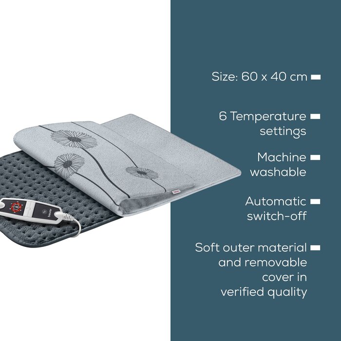 XXL heating pad Grey