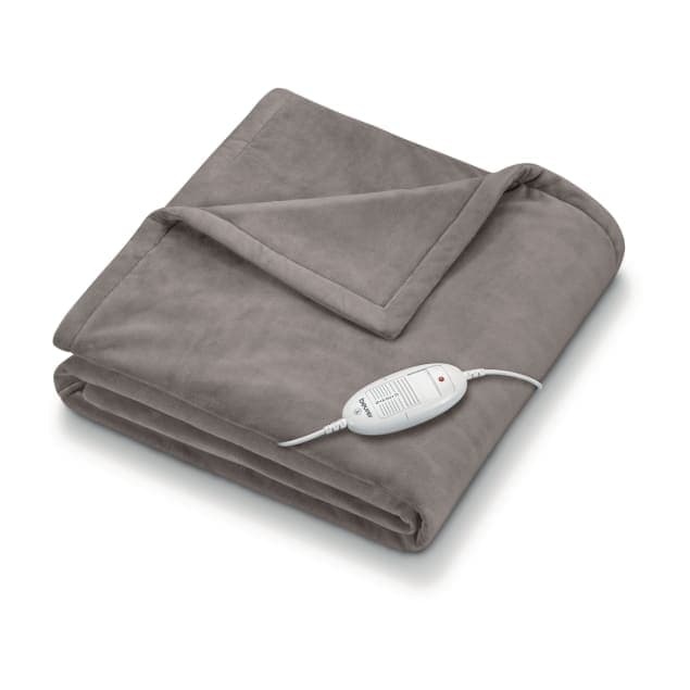 Cosy electric blanket, taupe