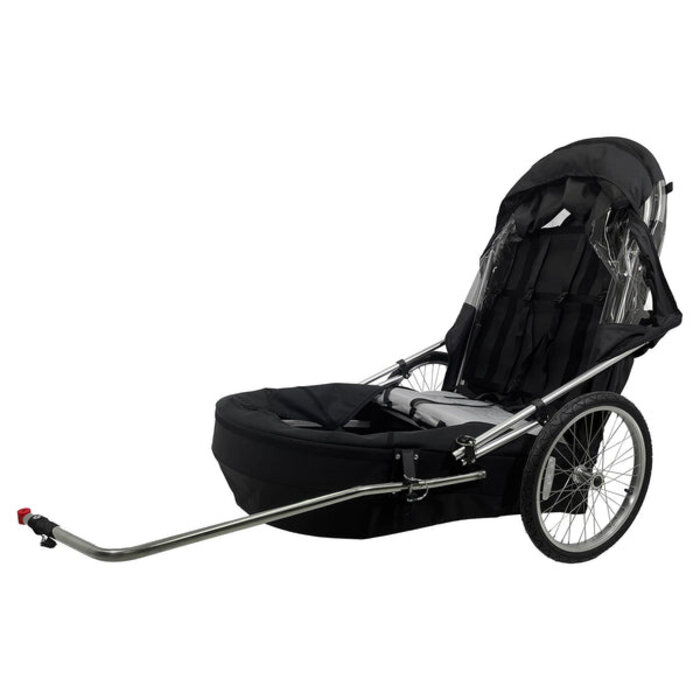 Wike Special Needs Grote Fietskar - Inclusief Kinderwagen & Joggingset