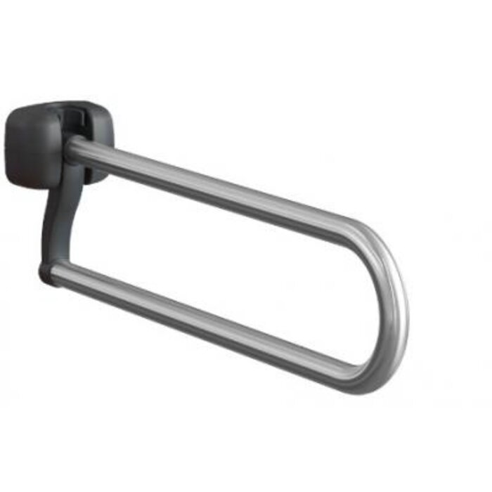 Support mural pliant en acier inoxydable poli