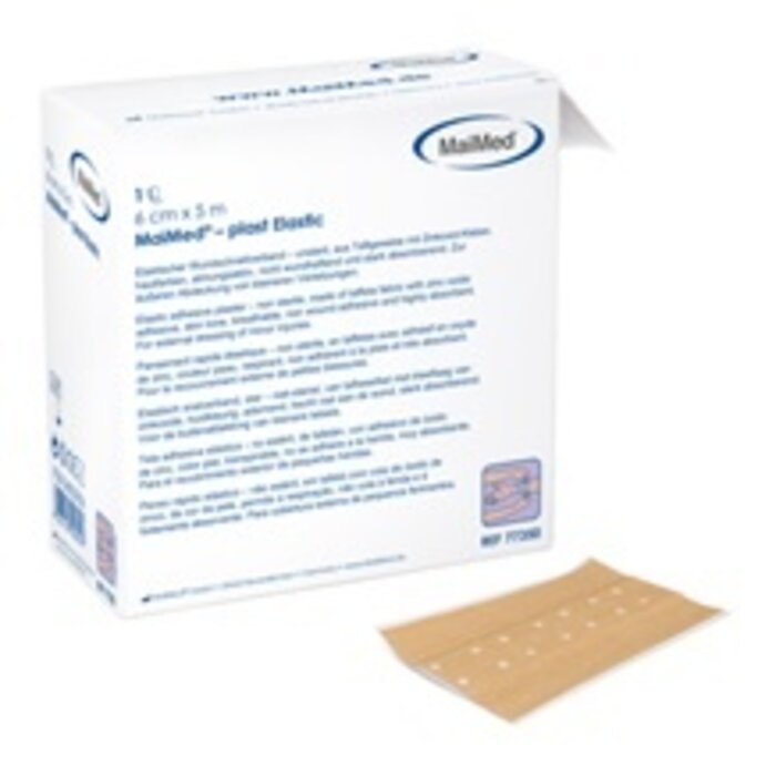 Plast Elastic Maimed bandage on roll, 6 cm x 5 m