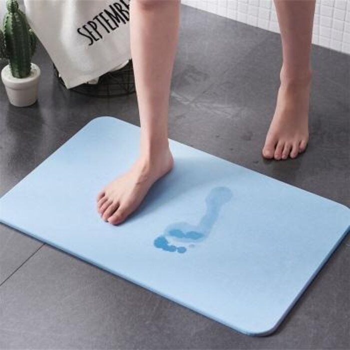 Bec de bain antidérapant en diatomite