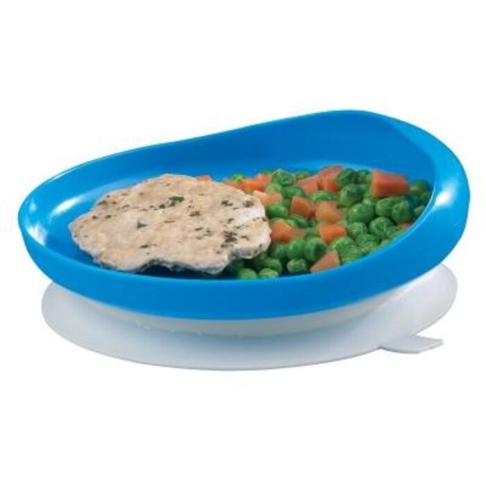 Bord met rand op zuignap