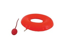 Rond kussen / rubber / opblaasbaar