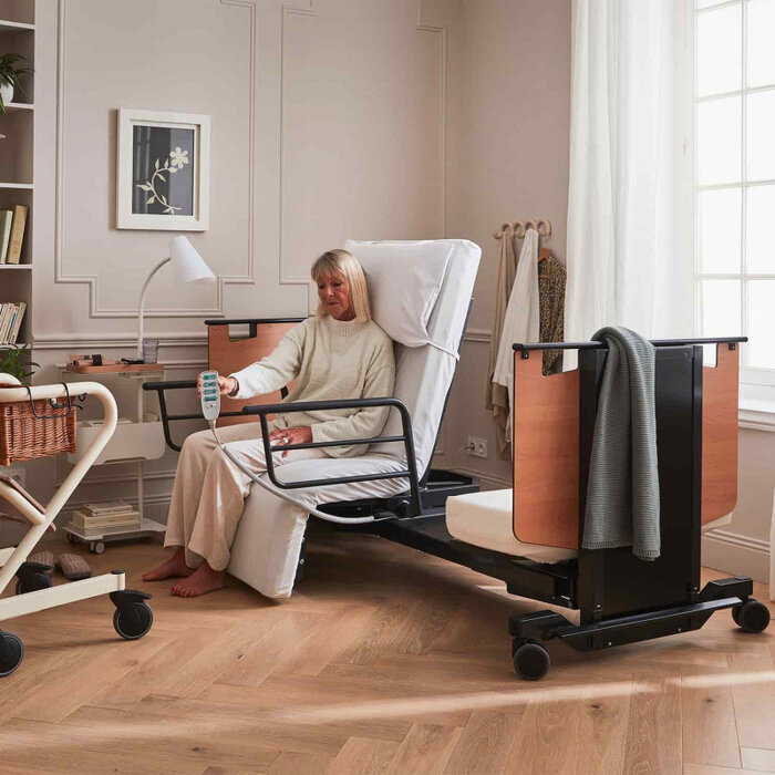 ORBIT rotating and high-low medical bed