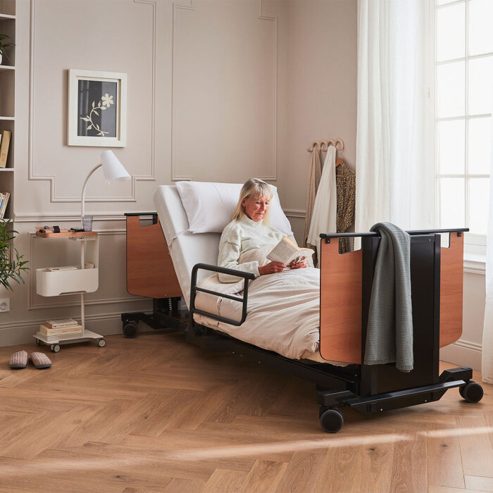 ORBIT rotating and high-low medical bed