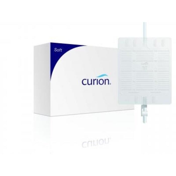 Curion soft urine bag multi-day 1500 ml, 120 cm
