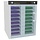 Warming cabinet for damp washcloths, 16 compartments