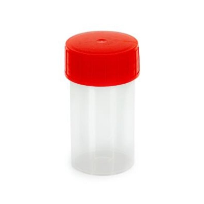 Gobelet à urine avec bouchon à vis - Sachet de 70