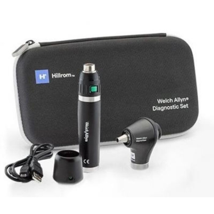Otoscoop Welch Allyn Macroview Led, met handvat en steun