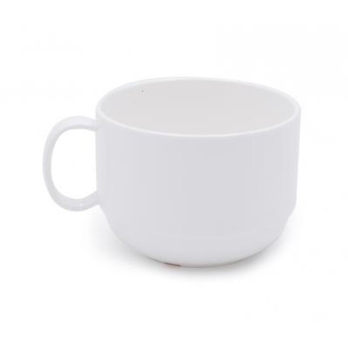 Polycarbonate coffee cup, white