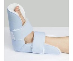 Pair of Salvapad Plus heel protectors with synthetic fur