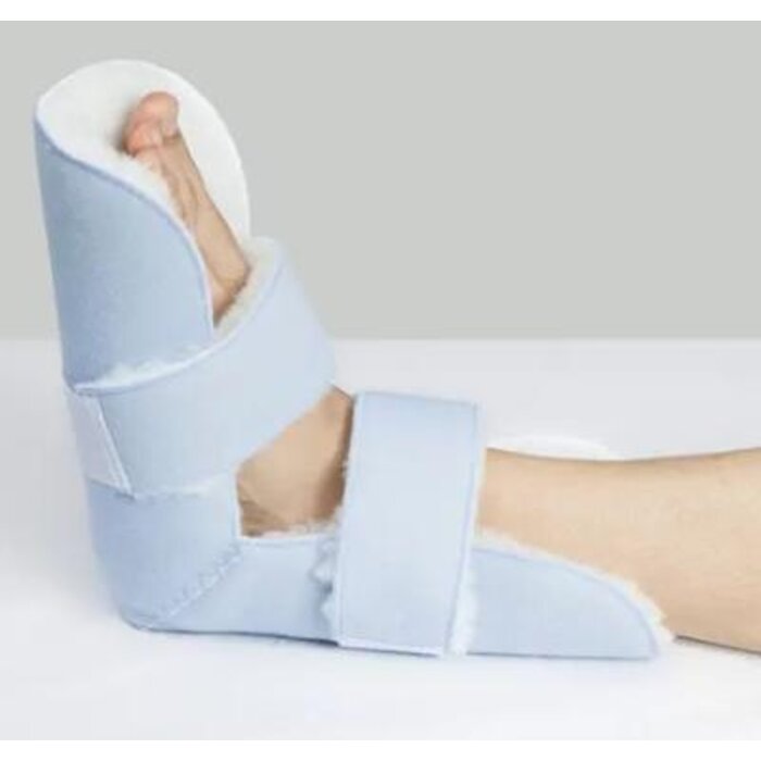 Pair of Salvapad Plus heel protectors with synthetic fur