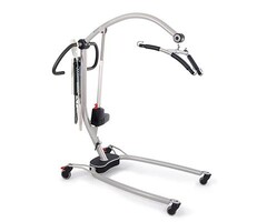 Ergolet Solar 185 elektrische passieve tillift met 3-punts kanteljuk, zilvergrijs