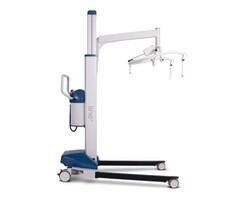 Passive column lift Line plus, with driving assistance and weighing unit, 4-point tilting yoke