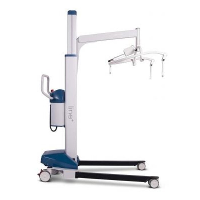 Passieve kolomlift Line plus, met rijhulp en weegunit, 4-punts kanteljuk