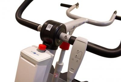 Ergolet Stellar 170 actieve tillift met elektrische beenspreiding New versie, zilvergrijs.