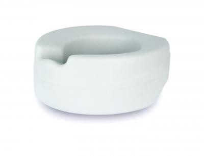 Injected foam toilet seat riser