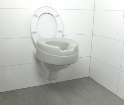 Injected foam toilet seat riser
