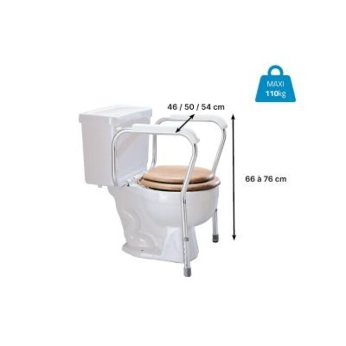 Accoudoirs de WC Lumex