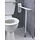 Softy lifting pole with footrest