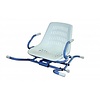 Spidra 600 360° swivel bath seat, crosswise movable.