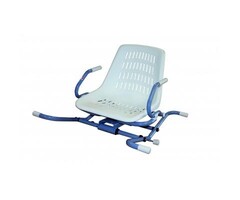 Spidra 600 360° swivel bath seat, crosswise movable.
