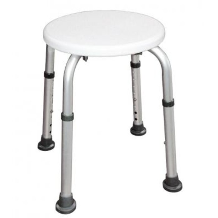 Round shower stool