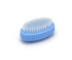 Nail brush with suction cups