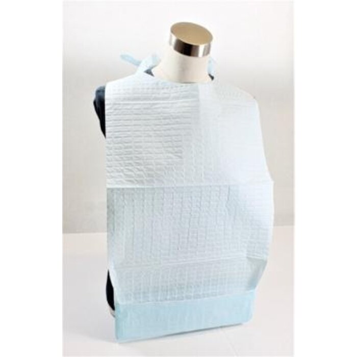 Boîte de 6 x 100 bavoirs, à usage unique