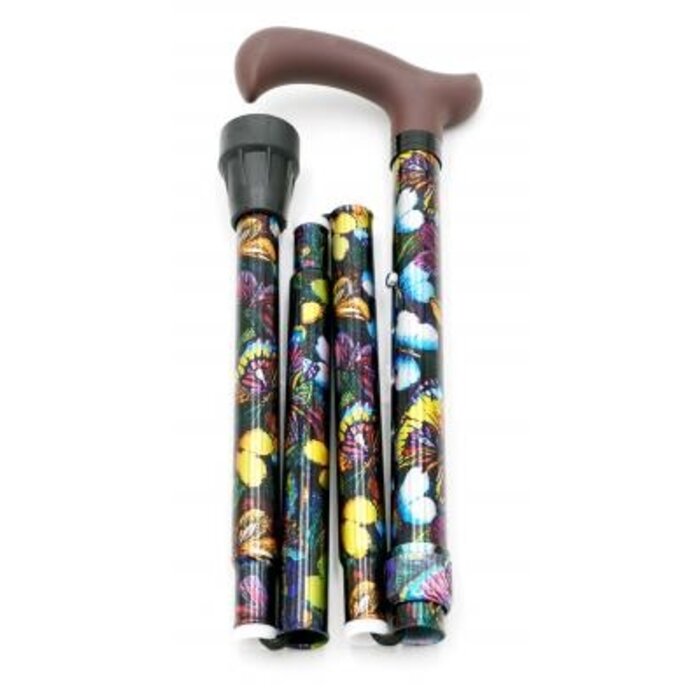 Fantasy folding walking sticks