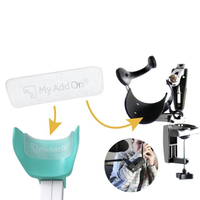 MyGelbow gel pads for armrests, crutches and wheelchairs