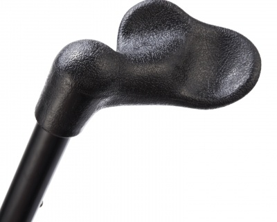 Walking stick anatomical - black