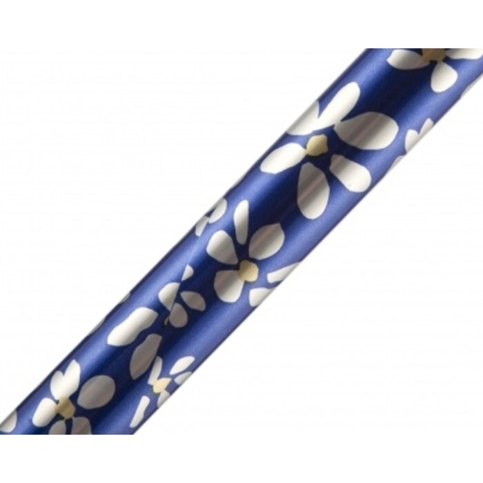Folding walking stick - floral