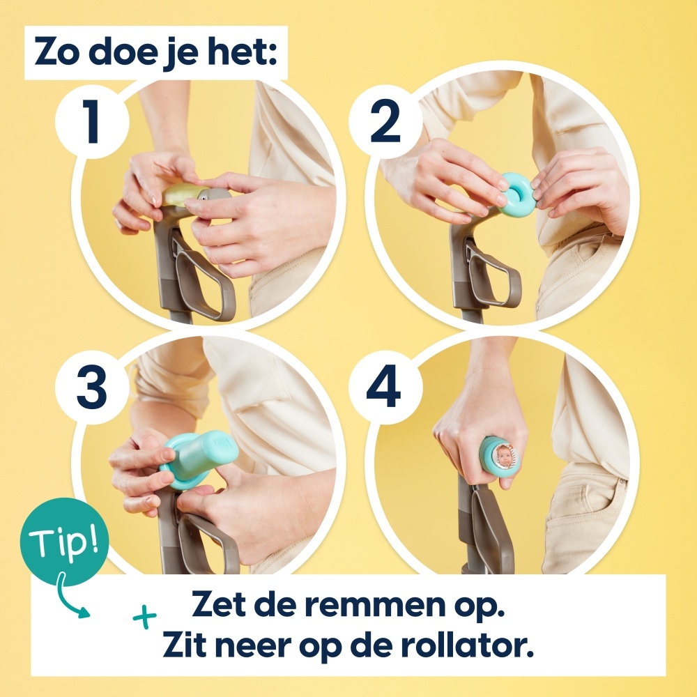 Housse de poignée de déambulateur MyRollerSleeve