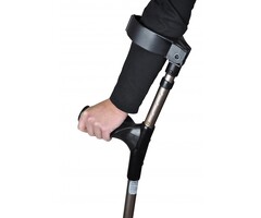 Béquille coudée double réglable