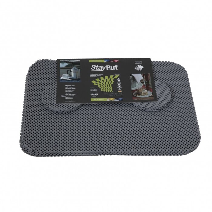 Non-slip placemat and coaster