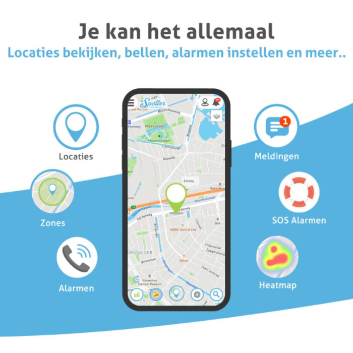 Spotter X10 GPS tracker with SOS button