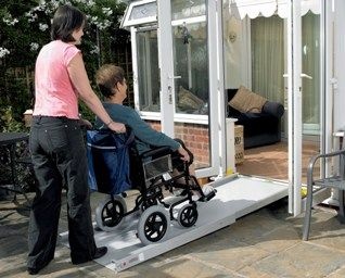 Inclined plane telescopic Axcess 300 x 76.5 cm (L x W)