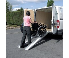 Heavy-duty loading ramps Axcess - telescopic