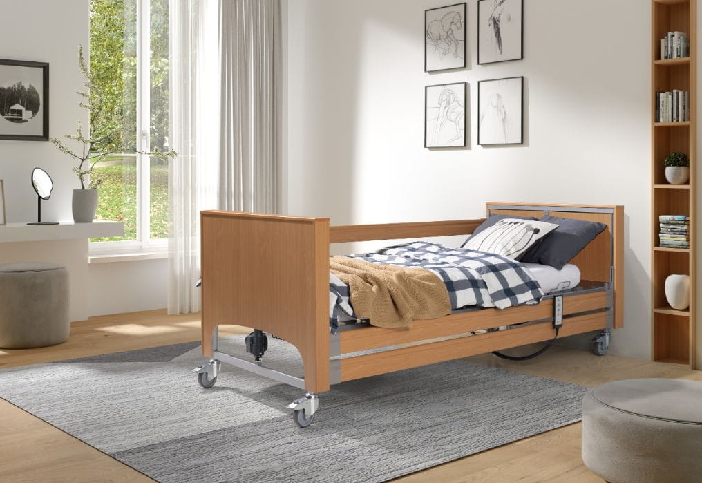 Budget electric bed - 3 or 4 parts