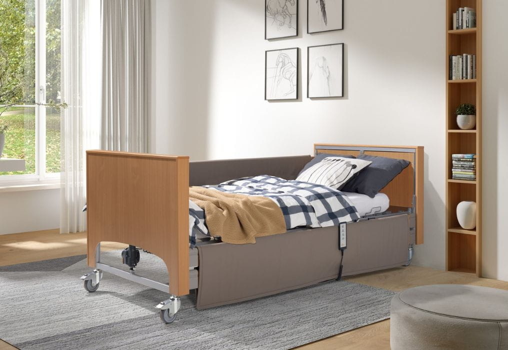 Budget electric bed - 3 or 4 parts