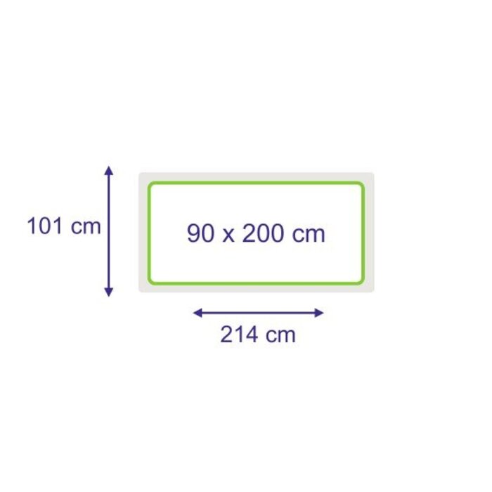 Lit électrique économique - 3 ou 4 pièces