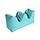 Foot support with removable PU cover