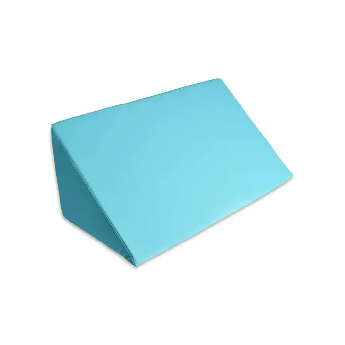 Slanted cushion with removable PU cover