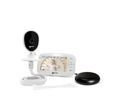 Geemarc amplicall sentinel video baby monitor with vibrating disc