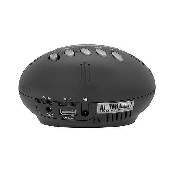 geemarc vibrating alarm clock SBT600SS sonic traveler